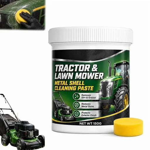Tractor & Lawn Mower Metal Surface Cleaning Paste, Metal Polish Paste