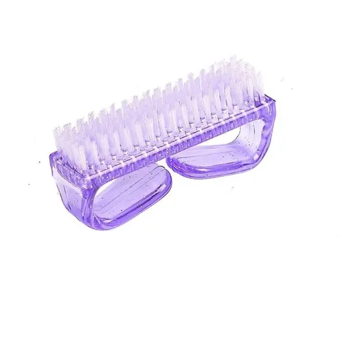 2PcsPlastic Handle Nail brush for cleaning Fingernails - Easy to use Nail Scrub brush - Nail Cleaner Nail brushes for Hands Feet