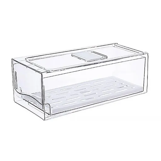 Kitchen Fridge Drawer Organiser Storage Boxes Refrigerator Storage Containers - 14cm