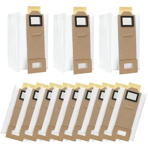 Vacuum Cleaner Bags for Roborock S7 S7 Plus S7 Max T7s T7s Plus, 12 Pack Replacement