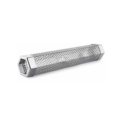 Hexagon Bbq Smoker Tube Stainless Steel Grill Accessory Smoking Box Long Lasting - 6Inch