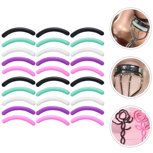 Eyelash Curler Refills Multi-Colored 30Pcs 1.1X0.2X0.2In