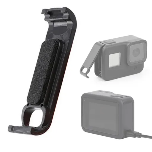 Replacement Side Door Battery Cover , Pass Through Battery Cover with Type-C Charging Port Repair Part Camera Accessories