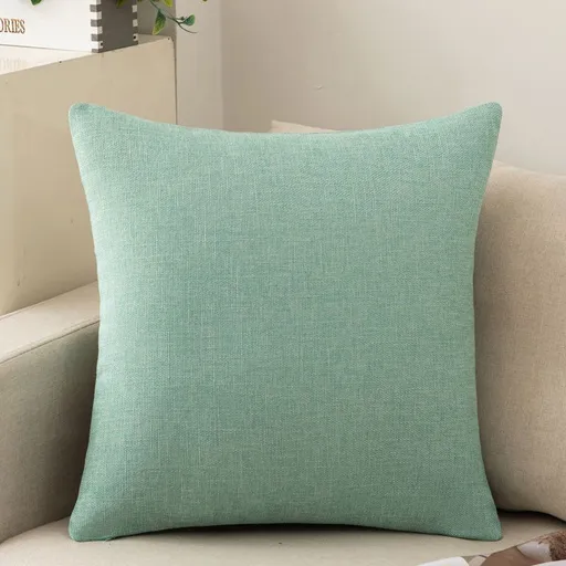 Shengdu Solid Color Polyester Pillow Case 40x40cm csmm light green 40*60cm with pillow core