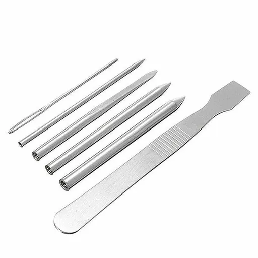 6/9 Pcs Stainless Steel Paracord Bracelet Fid Lacing Stitching Needles Tool Set - 6PCS