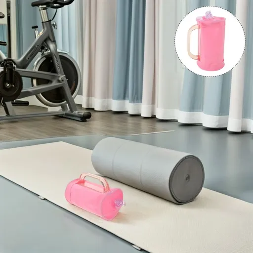 Adjustable PVC Water-Filled Dumbbells for Fitness Exercise, Lightweight and Portable Workout Weights