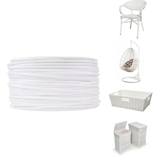 Wicker Repair Material Flat Synthetic Rattan Weaving Plastic for Knit Chair Table,Storage Basket