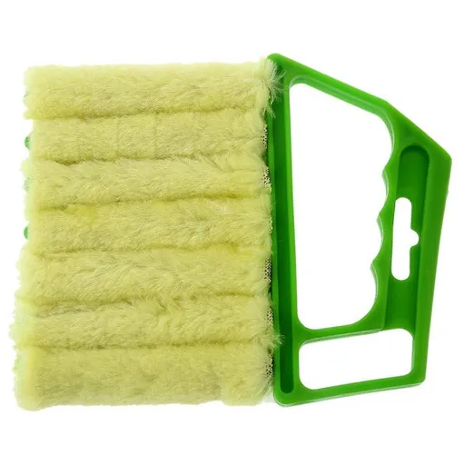 Multi-Purpose Blind Cleaner Brush – Dust Remover for Air Conditioner, Fan, and Narrow Gaps-green