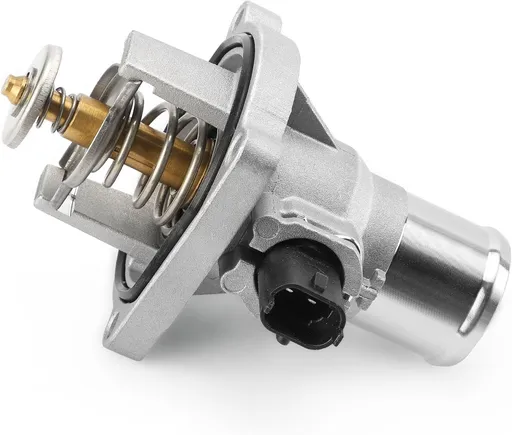 Upgrade Aluminium Thermostat Housing Assembly W/Sensors for Chevy Aveo Aveo5 2009-2011 Cruze 2011-2016 Sonic 2012-2018 Trax 2013-2018,Pontiac G3 2009-2010 - Replaces 902-821 96984104 55564891 55578419