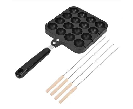 Non-Stick Takoyaki Grill Pan Plate, Cooking Baking Mold Tray
