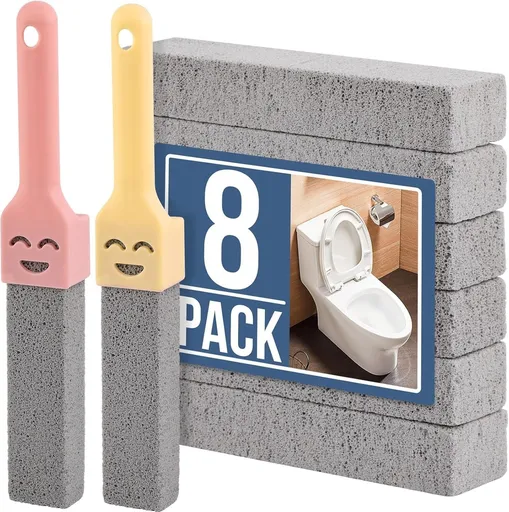2 Handles + 8 Pumice Stones