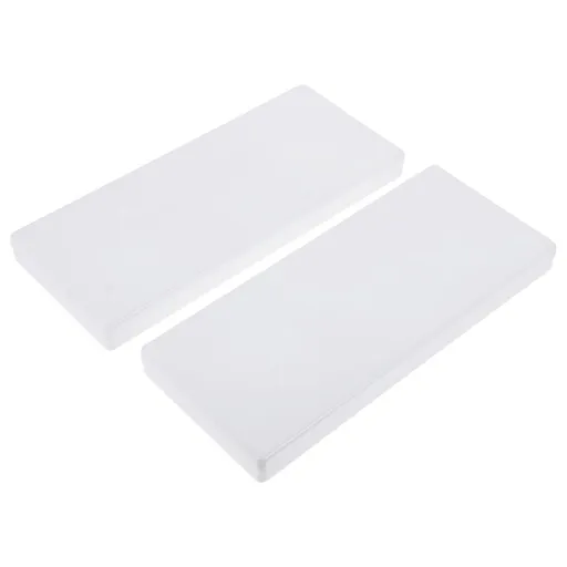 2Pcs Artists Paint Tray Plastic White for Beginners Painters Color Mixing Storage DIY Art Sketching
