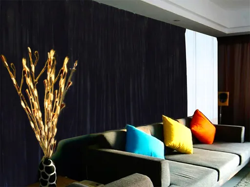 Large Velvet Curtains Black 600cm wide x 230cm Drop PINCH PLEAT+ 30 Hooks New