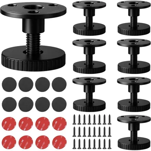 Pieces Foot Adjustable for Furniture Foot Furniture of 27 a Tables, Canapes Legs of Bed, 40 mm