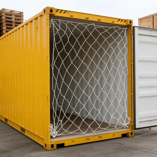 Heavy Duty Cargo Net for Pickup Truck Bed White Mesh Bungee Net for Secure Trailer and Suv Storage