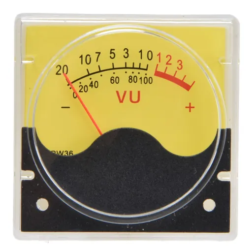 TSR36W Pointer Type VU Meter 500uA High Accuracy DB VU Meter Header for Household