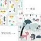 double-sided cartoon mat, folding mat, 2cm living room mat, game mat, odor-free mat, children play mat, foam mat, floor mat Australia - Dreamland - Size 180-200cm