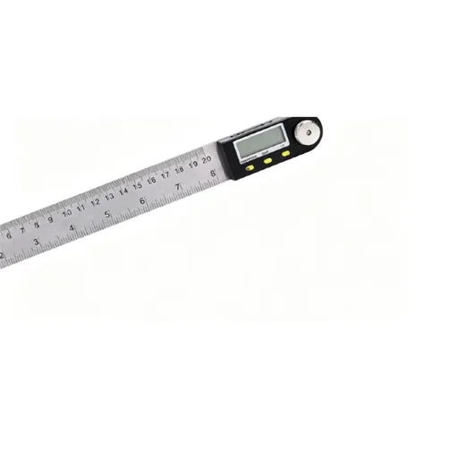 200mm/8Inches Digital Angle Finder Ruler - Stainless Steel Protractor for Woodworking and Construction