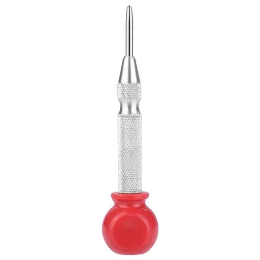 High Speed Steel Automatic Center Punch Spring Loaded Mechanism Marking Punching Tool (#4)