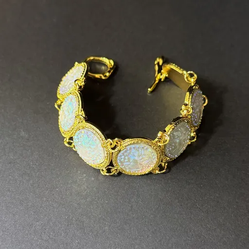Bracelet 2163 Vintage Dopamine Style | Christmas Geometric Retro Gift | Geometric Shape Vintage Bracelet Modern Chic Daily Jewelry