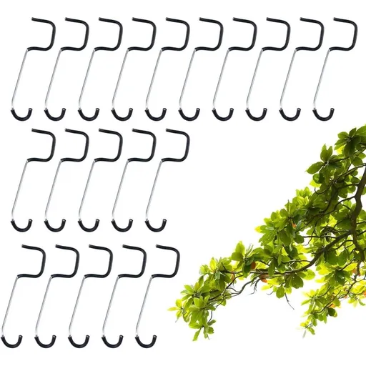 Limb Spreaders for Fruit Trees Sapling Limb Bending Clips, Branch Adjustment Clips for Backyard Garden Lawn Patio Greenhouse (20 Pcs)