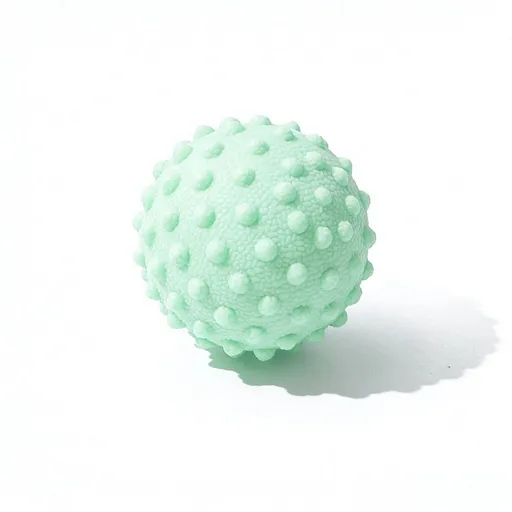 Fascia Ball Raised Point Massage Ball Posture Master Yoga Ball Waist and Back Foot Massage Ball - Green