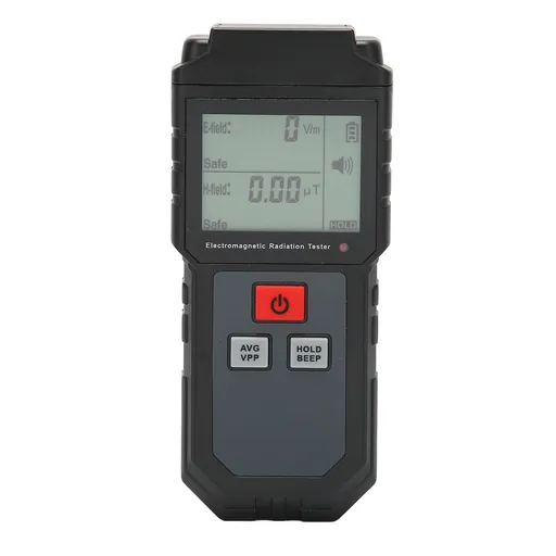 Electromagnetic Radiation Tester 1V/M‑1999V/M LCD EMF Meter with Sound Light Alarm for Home Appliance