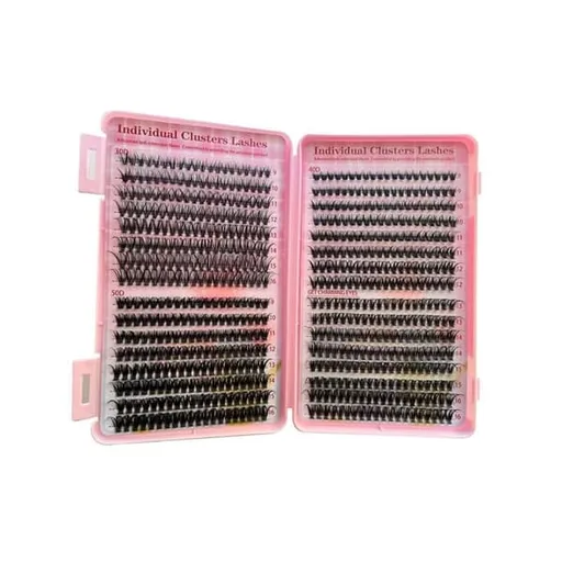 Eyelash Extension Kit D-Curl 30D 40D 50D Individual False Eyelashes Pre-made Cluster Lashes 9-16mm