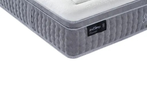 Memory Foam Mattress Medium Firmness Queen Size Pocket Spring Support System Antimicrobial Natural Latex