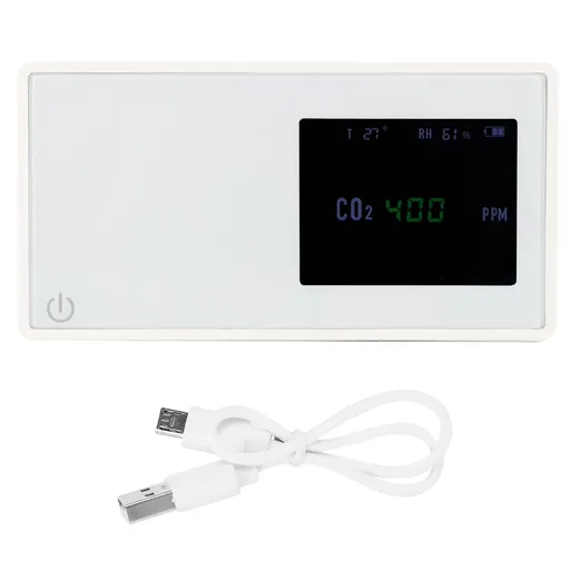 Carbon Dioxide Detector USB Digital Intelligent Infrared Induction CO2 Tester Home Air Quality Monitor
