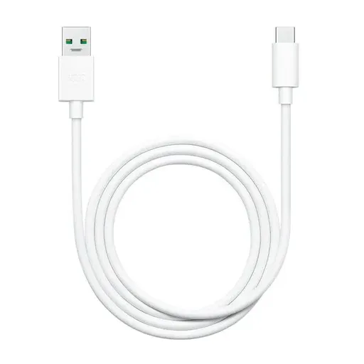 OPPO VOOC 65W 3A 6.5A Fast Cable USB-A to USB-C - White