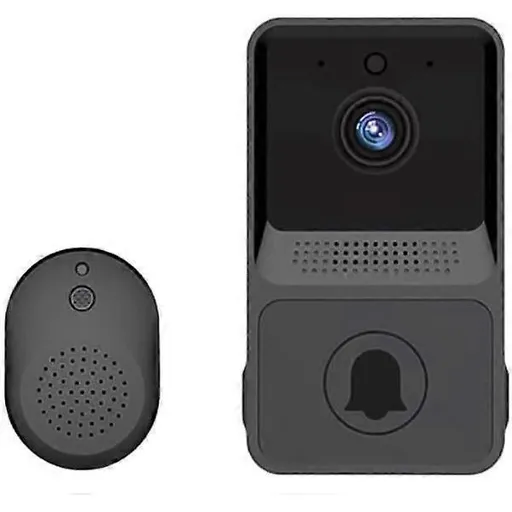 Wireless Smart Video Doorbell, Night Vision Security Camera