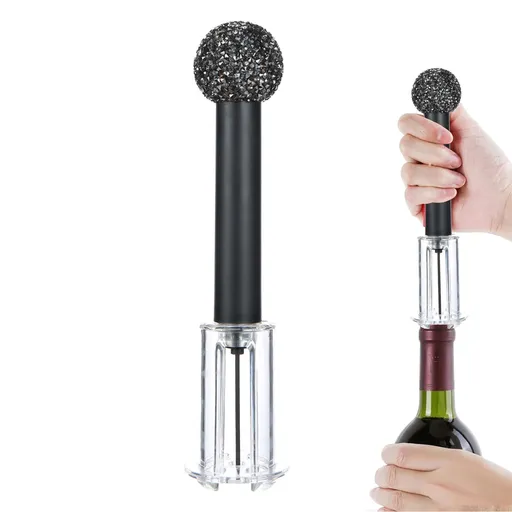 Cork Popper Electric Wine Opener Easy Air Pump Pressure Red Wine Bottle Opener Cork Remover Corkscrew Tools, Wine Cork Remover Pump