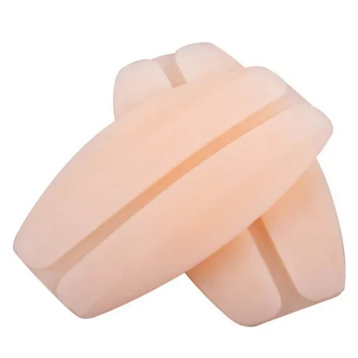 Silicone Bra Strap Cushions Holder Non-Slip Shoulder Pads Ease Shoulder Discomfort (1 pairs nude)