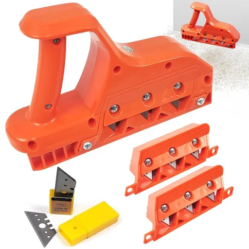 Drywall Cutting Tool, Plasterboard Angle Fast Cutter, Precise 45 60 Gypsum Board Chamferer With 10 Blades, Woodworking Hand Smoothing Planes, Perfect Angle Planers for Woodworkers