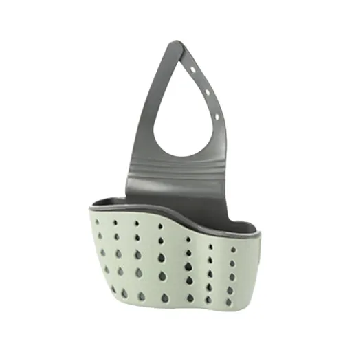 Kitchen sink holder, soap sponge drainage bracket, double-layer hanging basket, storage suction cup, kitchen storage cabinet