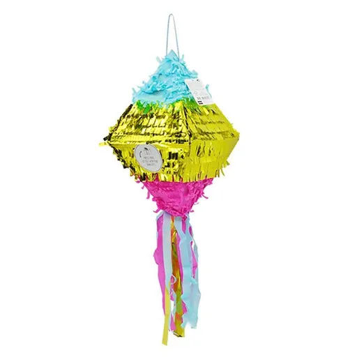 Russian Nesting Diamond Pinata Birthday Party Supplies Foil Pinata Props Handmade Easy to Use Wide Application