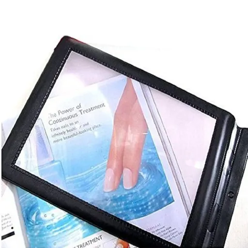 Magnifier Full Page Reading Magnifier 3X Magnifying Power Large Sheet Magnifying Glass Reading Aid Lens