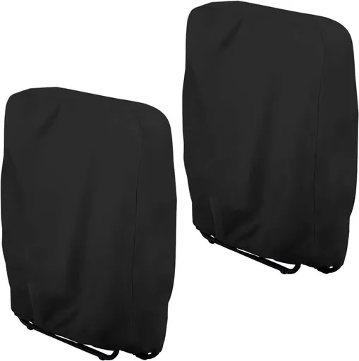 Waterproof Chair Cover - Set of 2 - Garden Chair Cover - Protective Cover for Garden Furniture - Waterproof Chair Cover - Cover for Folding Chairs - Garden Furniture Cover - Garden Chair Cover - 71x20/34x110cm - For Outdoor Use in the Garden, Balcony