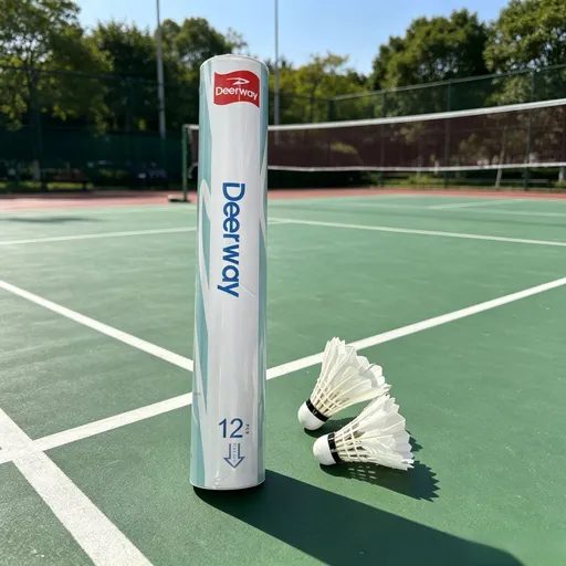 Deerway, badminton shuttlecocks, full round shuttlecocks, 12 pack shuttlecocks, indoor badminton shuttlecocks, outdoor badminton shuttlecocks, durable shuttlecocks, stable flight shuttlecocks, badminton training equipment, Australia badminton gear -