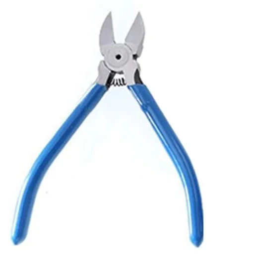 5inch Blue Diagonal Flush Wire Cutting Pliers Side Cutters Pliers Wire Cutters for Clean Cut and Cutting Needs