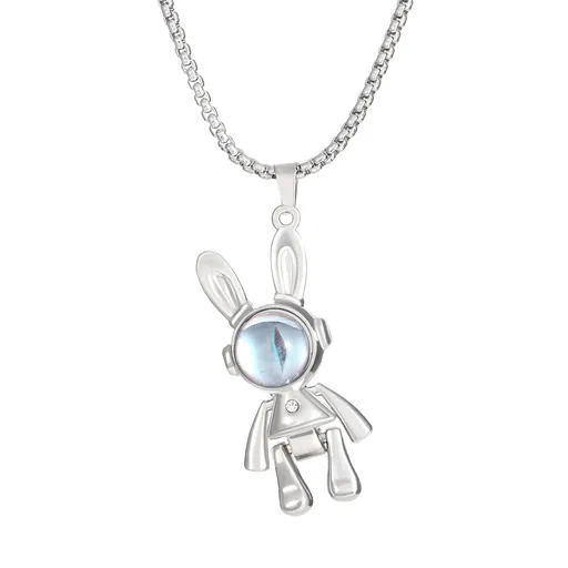 Astronaut Matching Necklaces for Couples or Best Friends, Matching Astronaut Space Necklaces, Space Gifts Spaceman(2pcs)