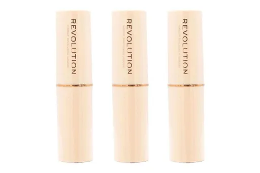 3x Revolution Fast Base Stick Cream Foundation 6.2g Face Makeup - F1 Dewy Finish