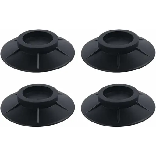 Washing Machine Anti-Vibration Pads, 4-Piece Set for Washer and Dryer Stability, Vibration-Damping Washine Machine Mat