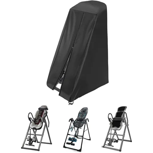 Inversion Table Cover - Dustproof and Waterproof Inversion Equipment Protection Covers (47" L X 28.3" W X 63" H) - Keep Your Inversion Table Safe from Dirt and Scratches（Only cover）
