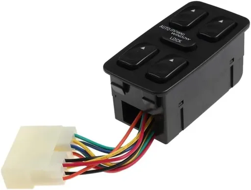 Car Power Window Control Switch for 1992 1993 1994 93570-28001 9357028001 Master Electric Window Lifting Switch Button