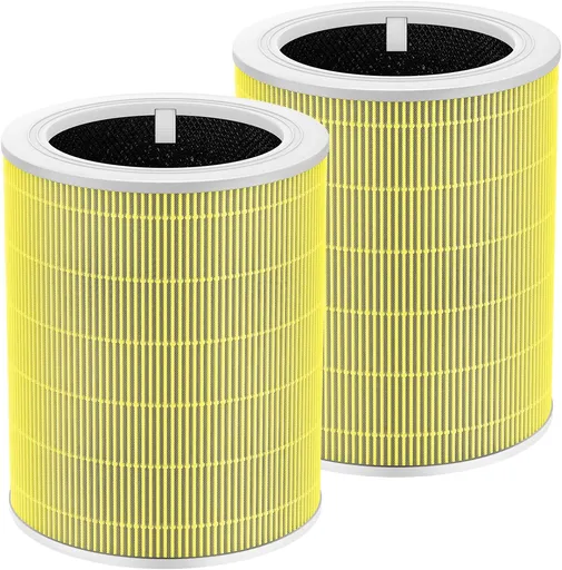 Core 600s-P Pet Replacement Filter Compatible with LEVOIT Core 600S Air Purifier, 3-in-1 Filtration Filter and Activated Carbon 600s Filters, Core 600S-P, Core 600S-RF-PA, 2 Pack