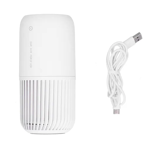 LED Air Purifier Portable USB Powered Air Cleaner for Car Living Room Kitchen Bathroom