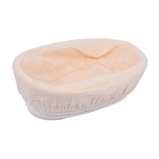 1 Pc Bread Basket Proofing Bowl Rattan Basket Bread Baking Tool Bread Proofing Basket Natural Baking Accessory （21*15*8cm）