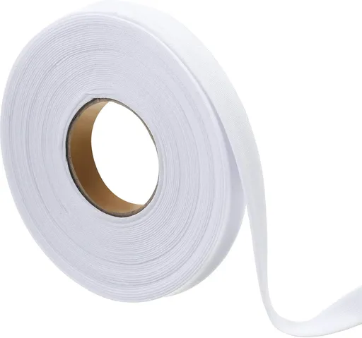 1/2 Inch Double old Bias Tape Bias Binding Wide old Cotton Tape or Sewing Seaming Hemming Piping Quilting Projects (White,10 Yards)